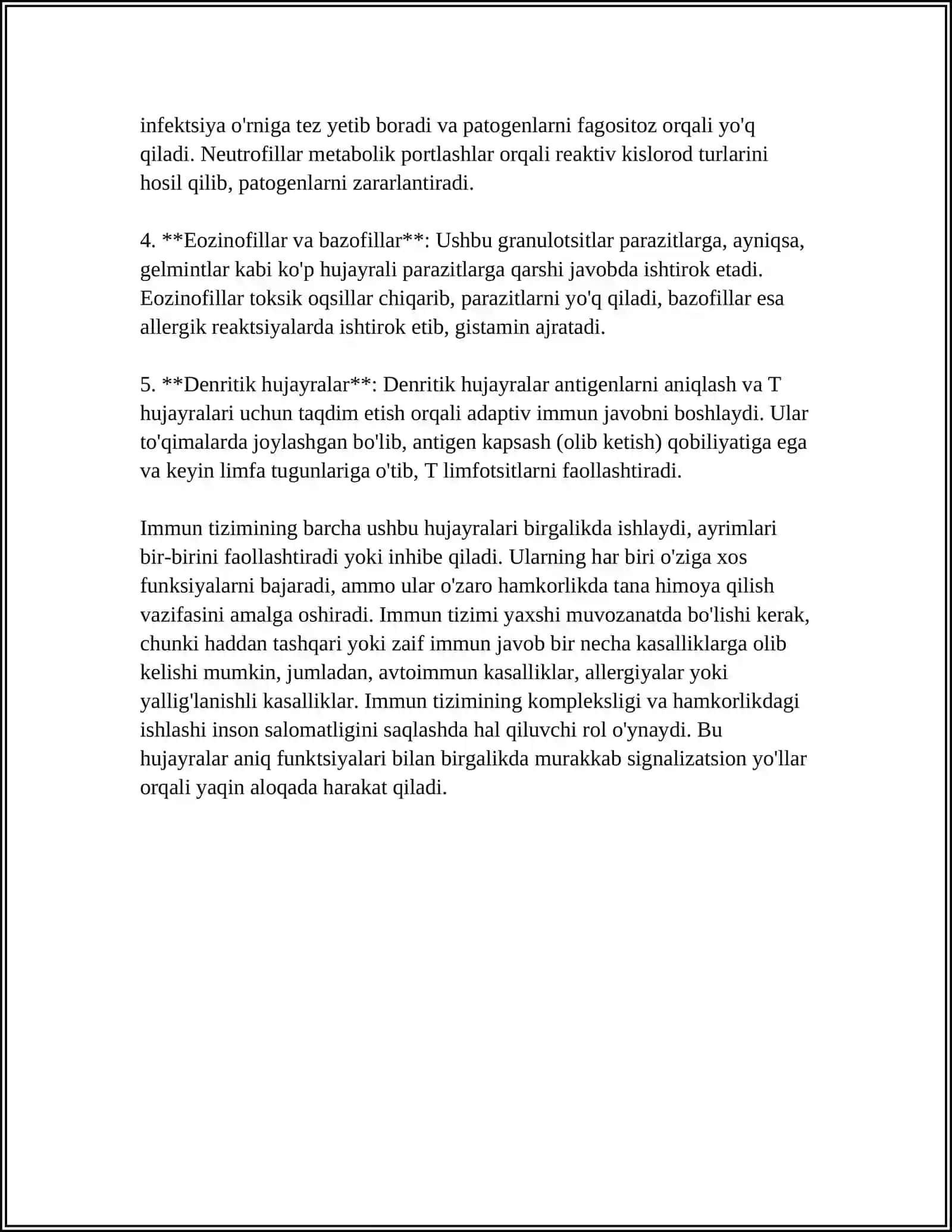 IMMUN TIZIMINING HUJAYRALARI 4