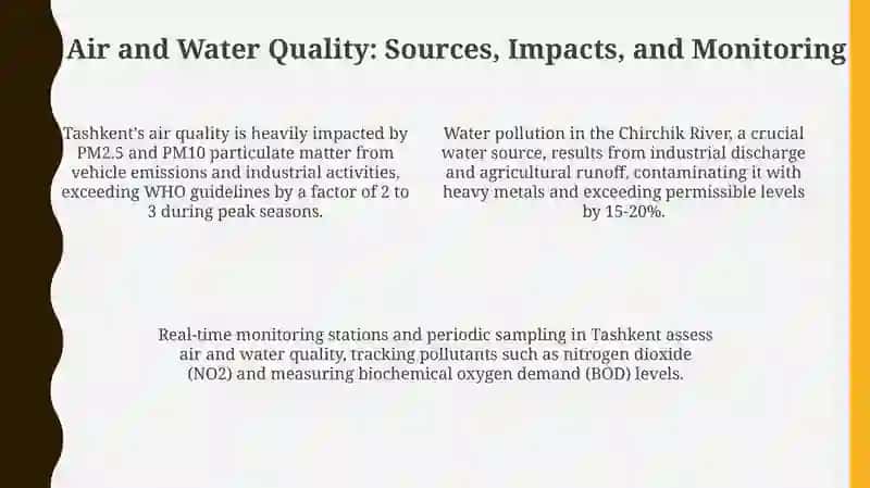 Tashkent's Environmental Challenges: A Pressing Overview 4