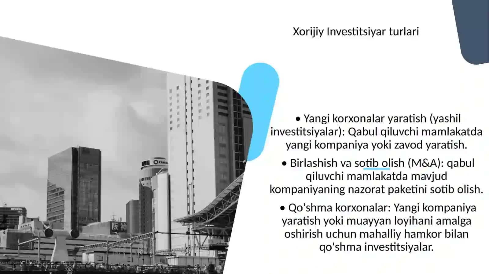 To'g'ridan-to'g'ri xorijiy investitsiyalar 4