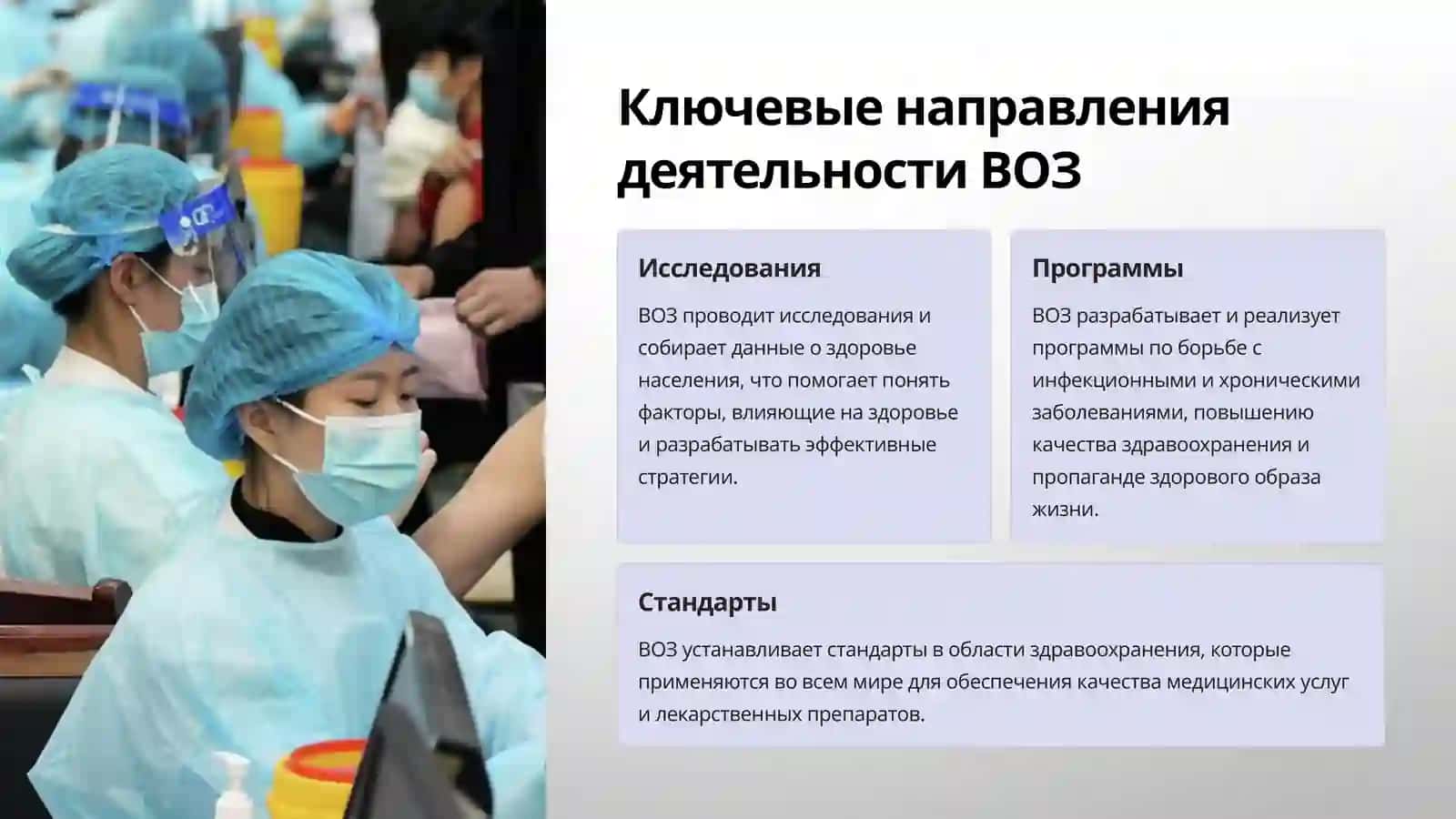 Международная экономика и Всемирная организация здравоохранения (ВОЗ) 4
