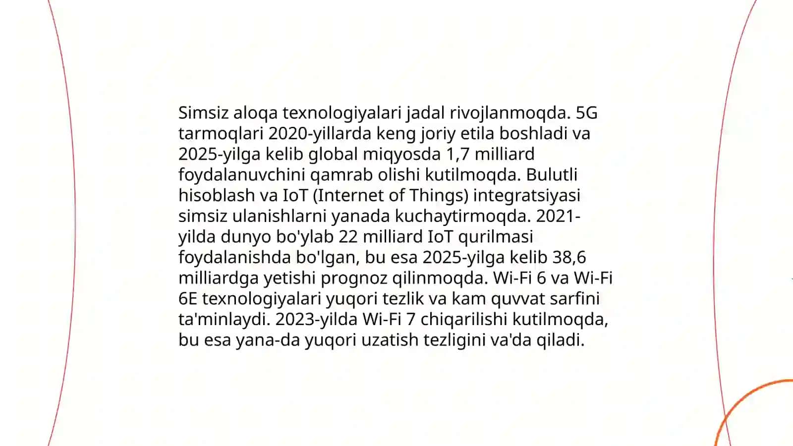 Simli va simsiz aloqa vositalari 4