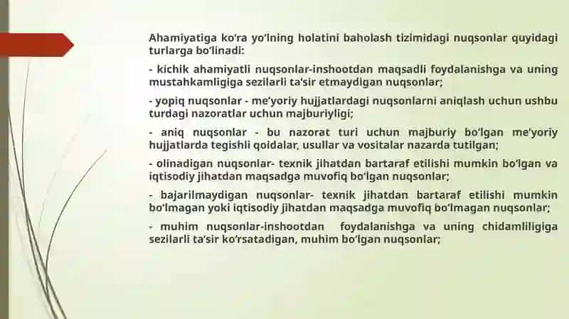 Ishlab chiqarish nuqsonlari 4