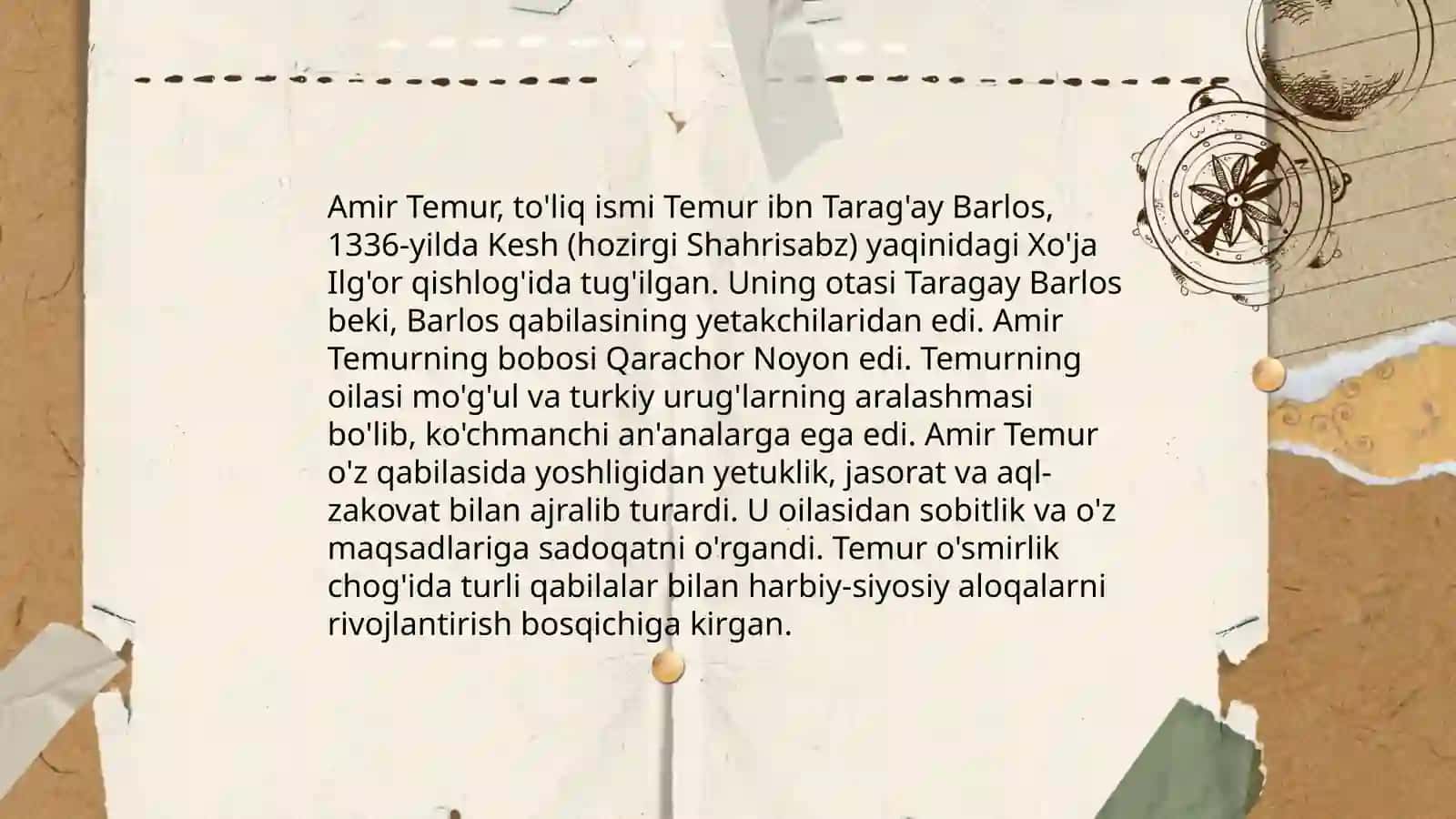 Amir Temur hayoti 4