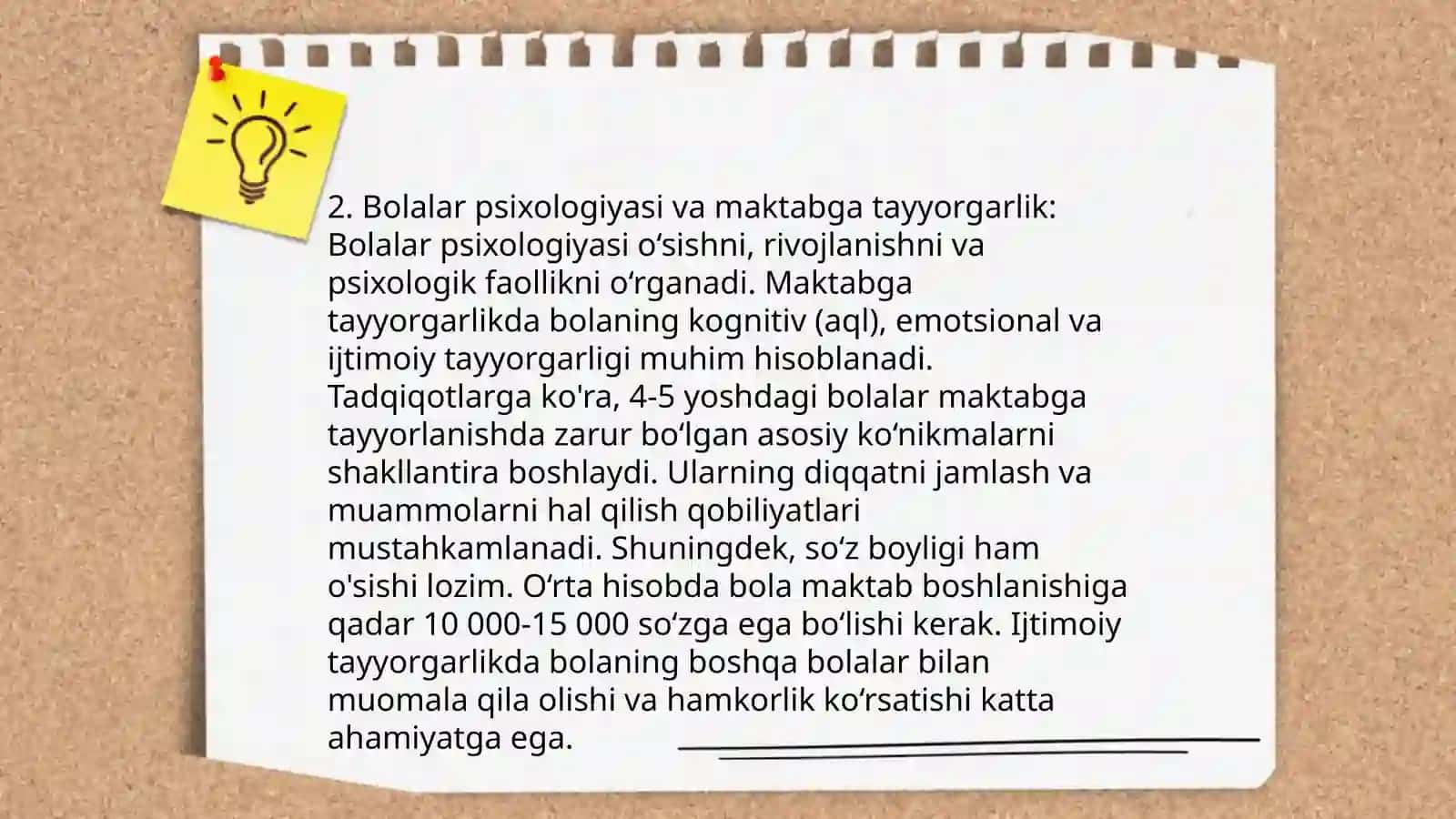 Bolalarni maktabga tayyorlash shakllari 4