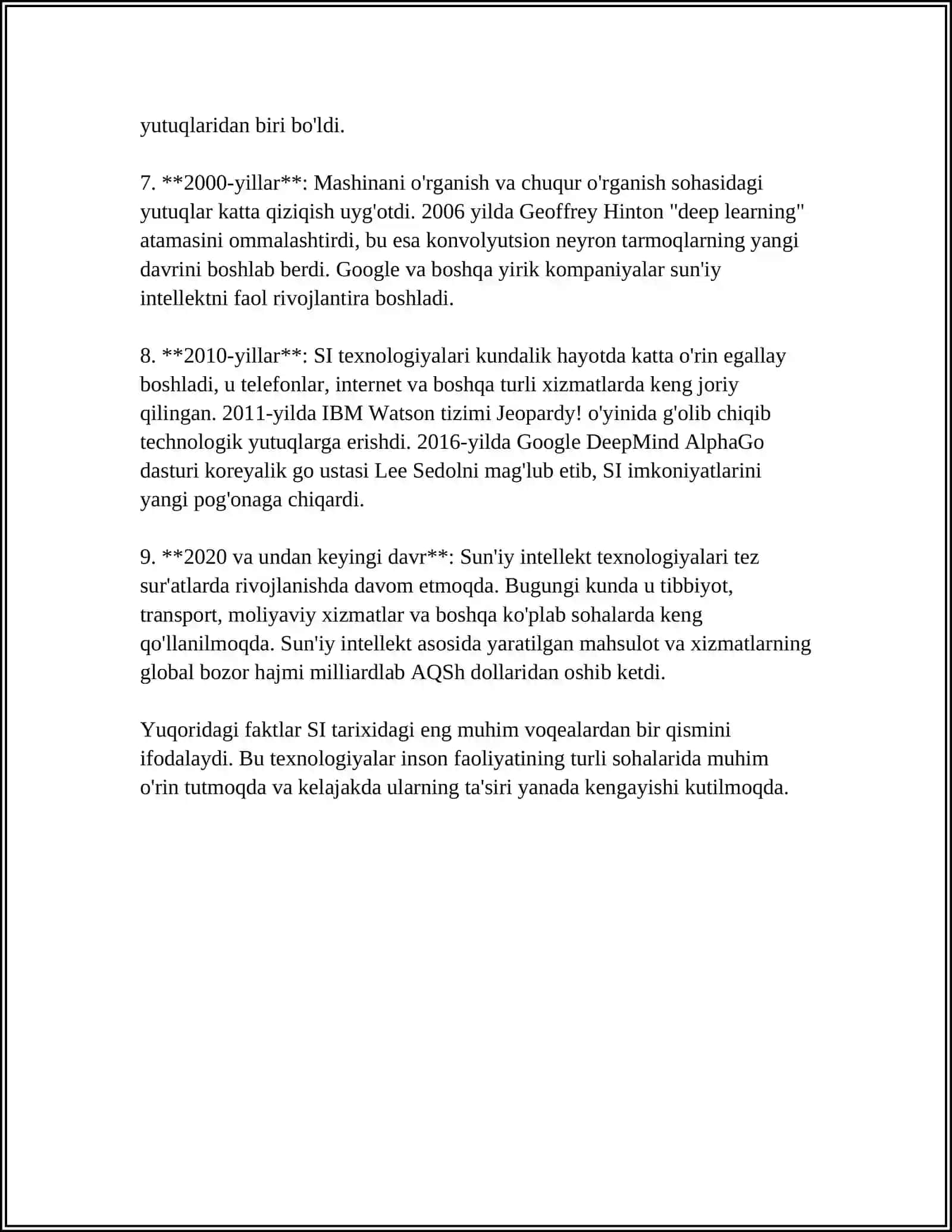 SUN'IY INTELLEKT 4