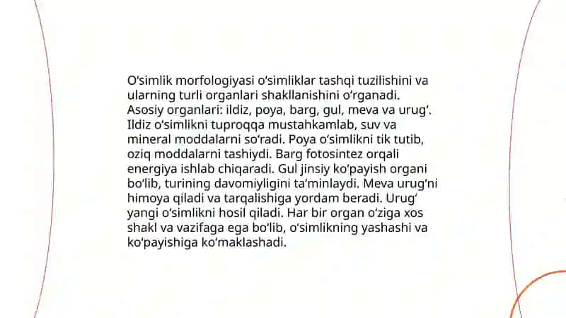 Oʻsimliklar belgi xususiyatlari orasida korrelatsion bogʻliqlikni aniqlash 4