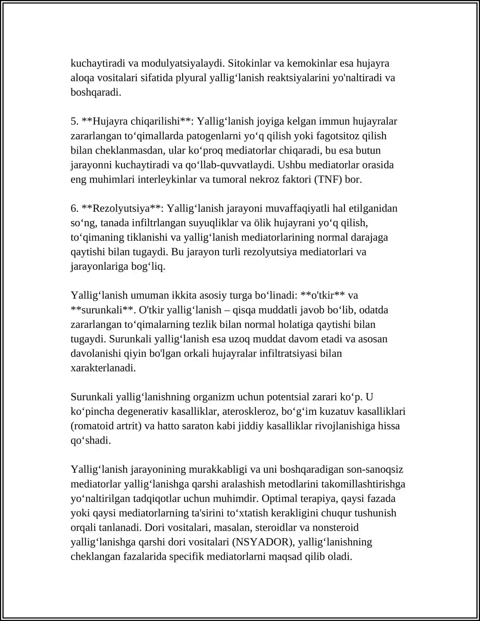 YALLIG'LANISHNI TIZIMLI TA'SIRLARI. MOXOV.RINOSKLEROMA 4