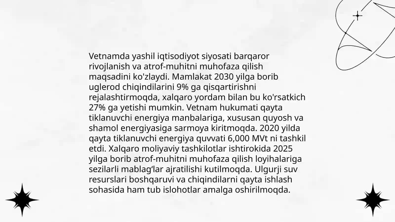 Yashil iqtisodiyot tushunchasi va asosiy maqsadlari 4
