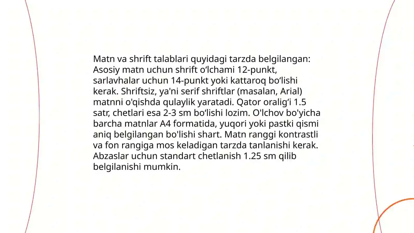 Elektron pochta dizayini va unga qoyiladigan talablar 4
