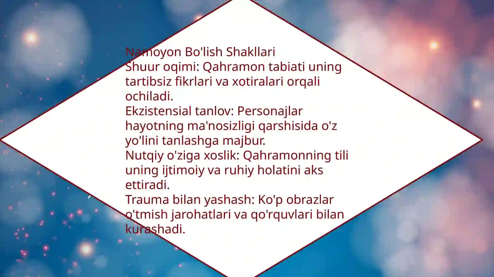 zamonaviy oʻzbek ramanlarida qahramon tabiati 4