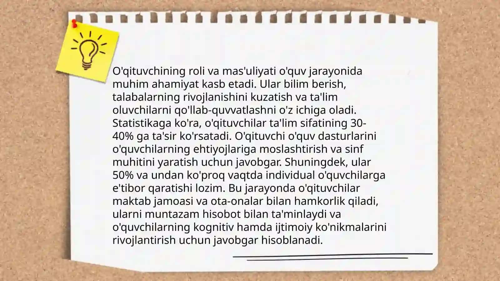 Pedagoglik kasbi va uning vazifalari 4