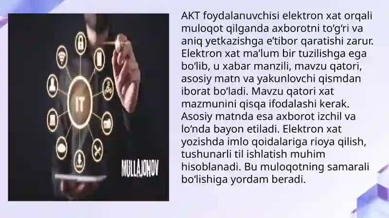 Elektron xat orqali muloqot 4