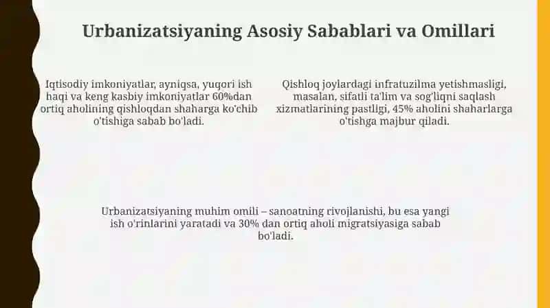 Urbanizatsiya va Atrof-muhit Muammolari 4