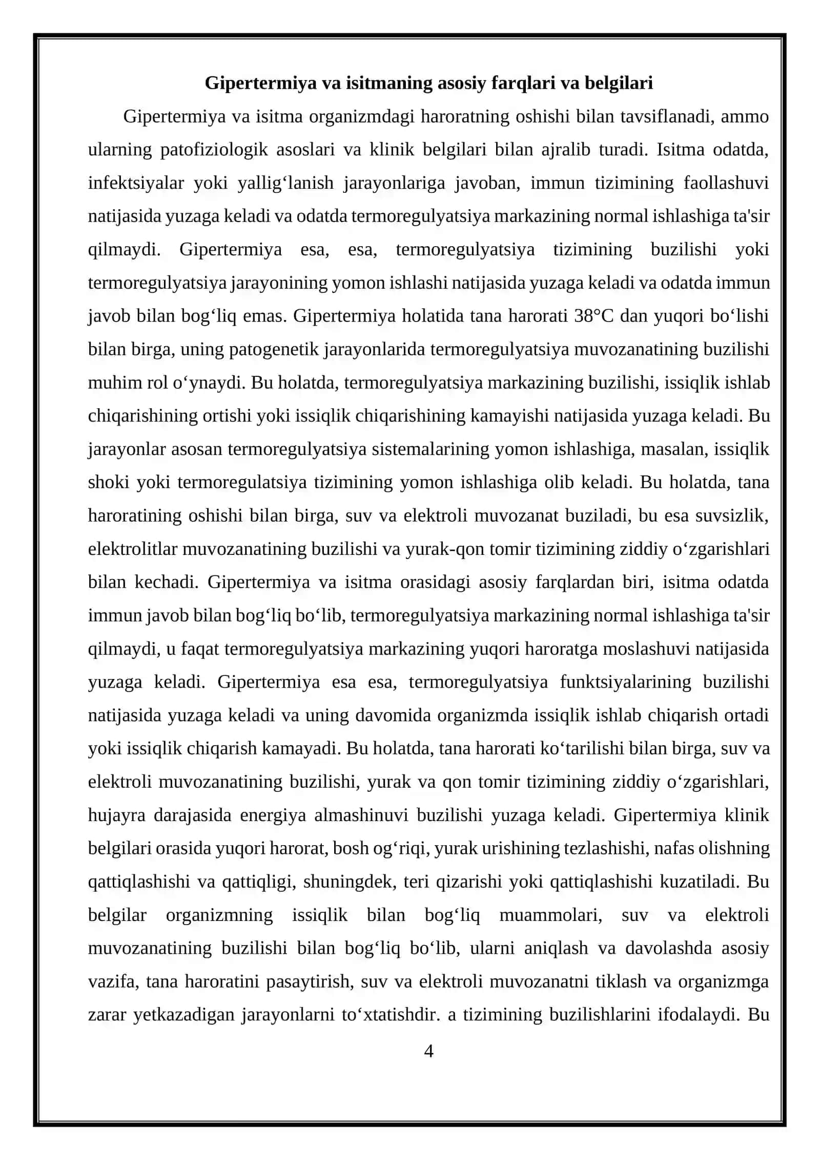 ISITMANING GIPERTERMIYADAN FARQLOVCHI XOSSALARI 4