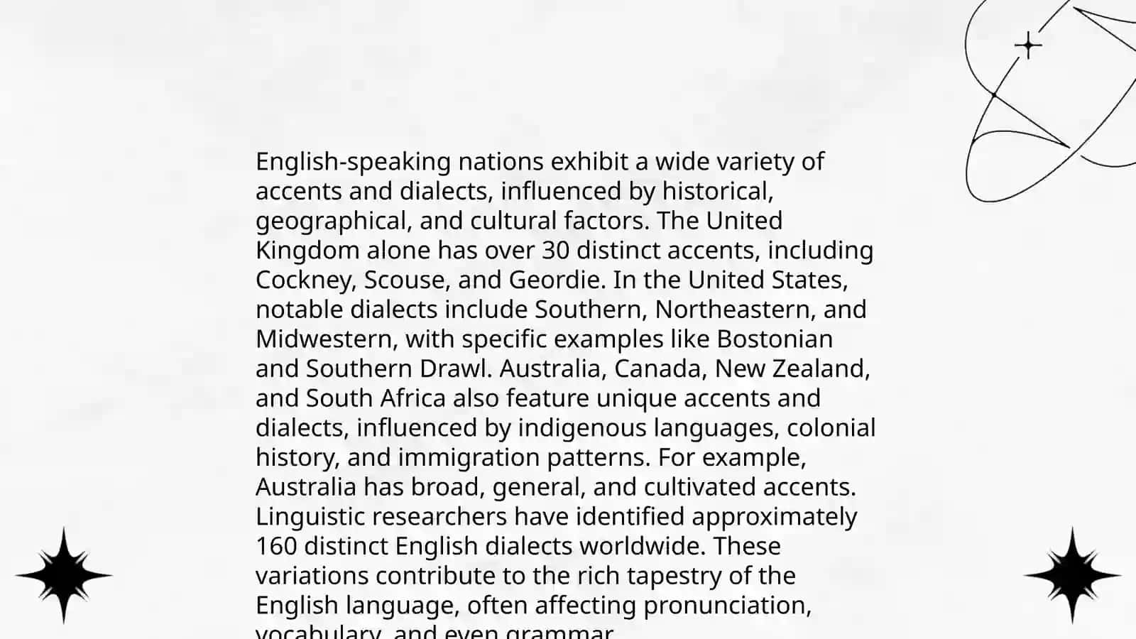 Cultural Diversity in English-speaking Countries 4
