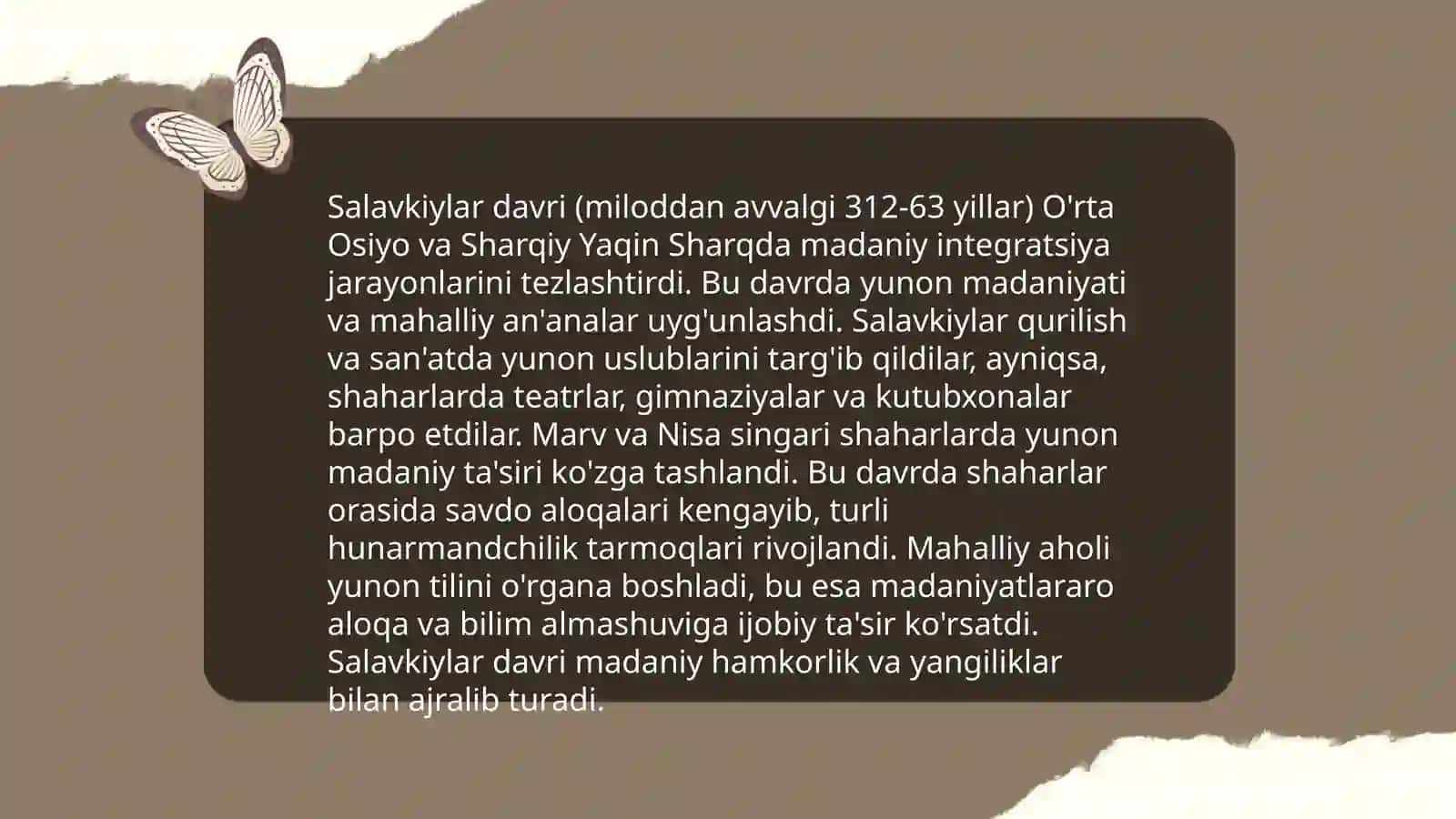 Antik davr madaniyati va san'ati 4