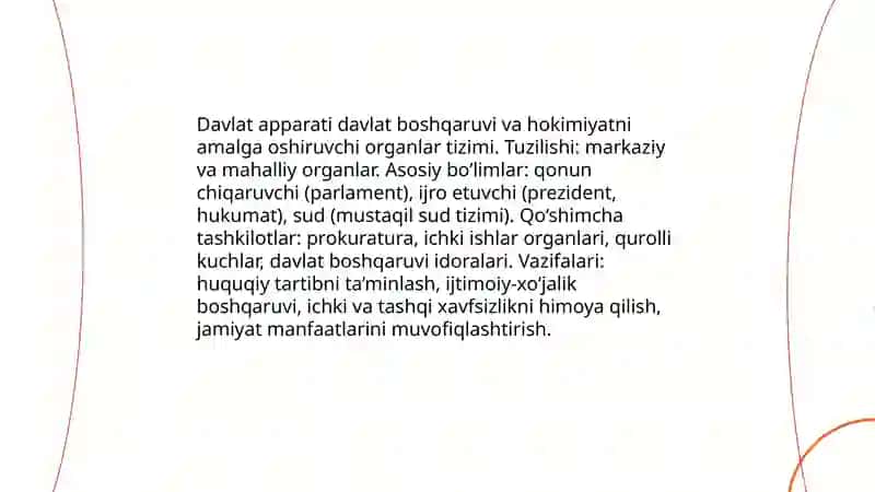 Davlat mexanizmi 4