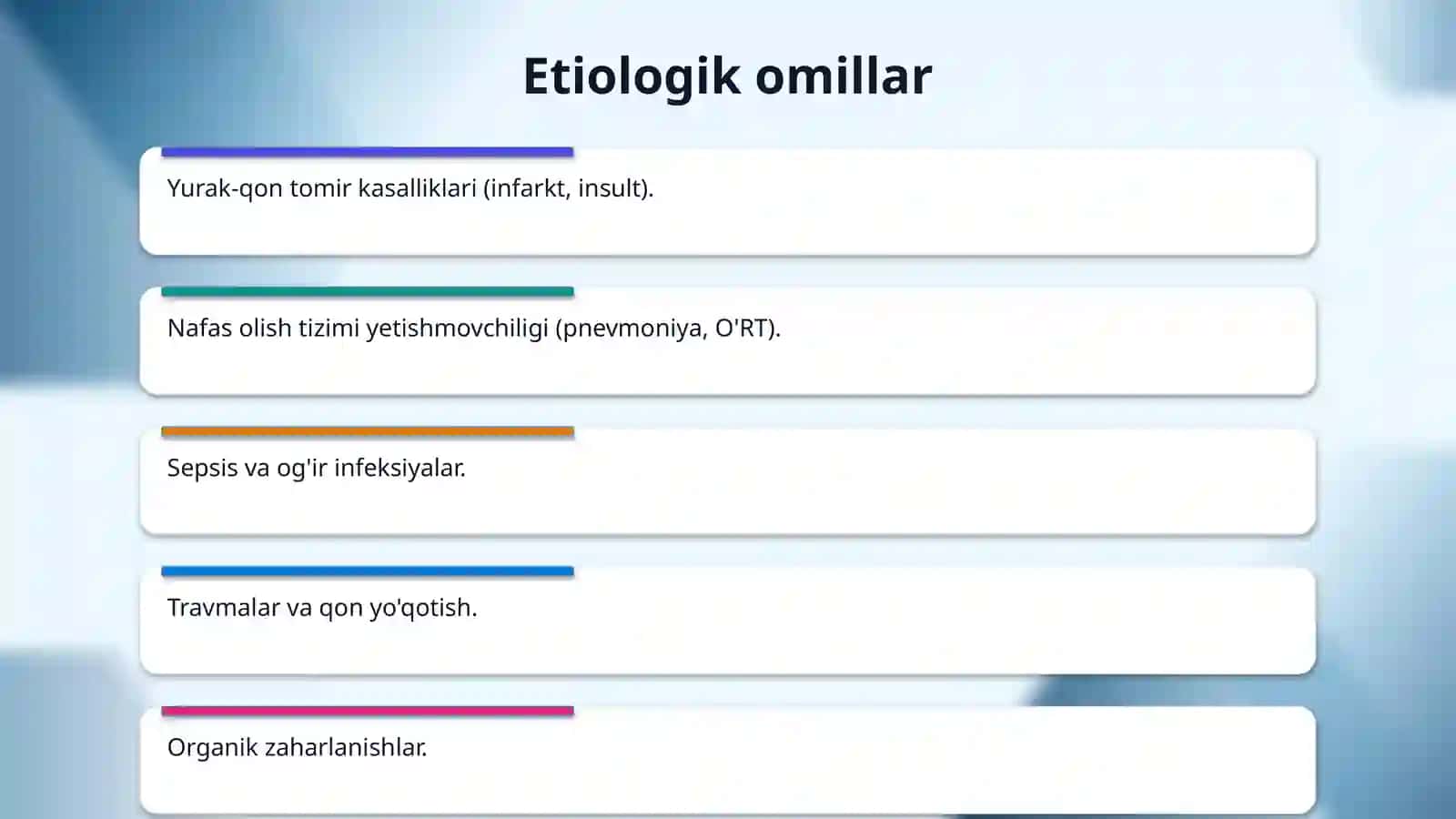 Terminal holatlar 4