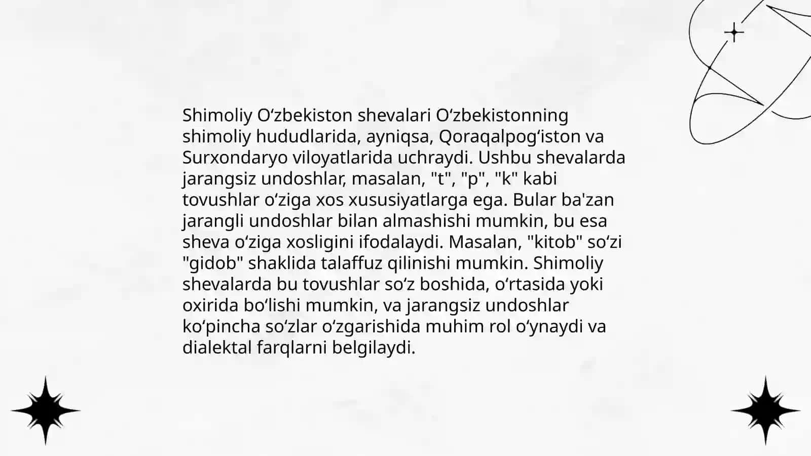 Janubiy Oʻzbekiston shevalarida unli tovushlar tizimi 4