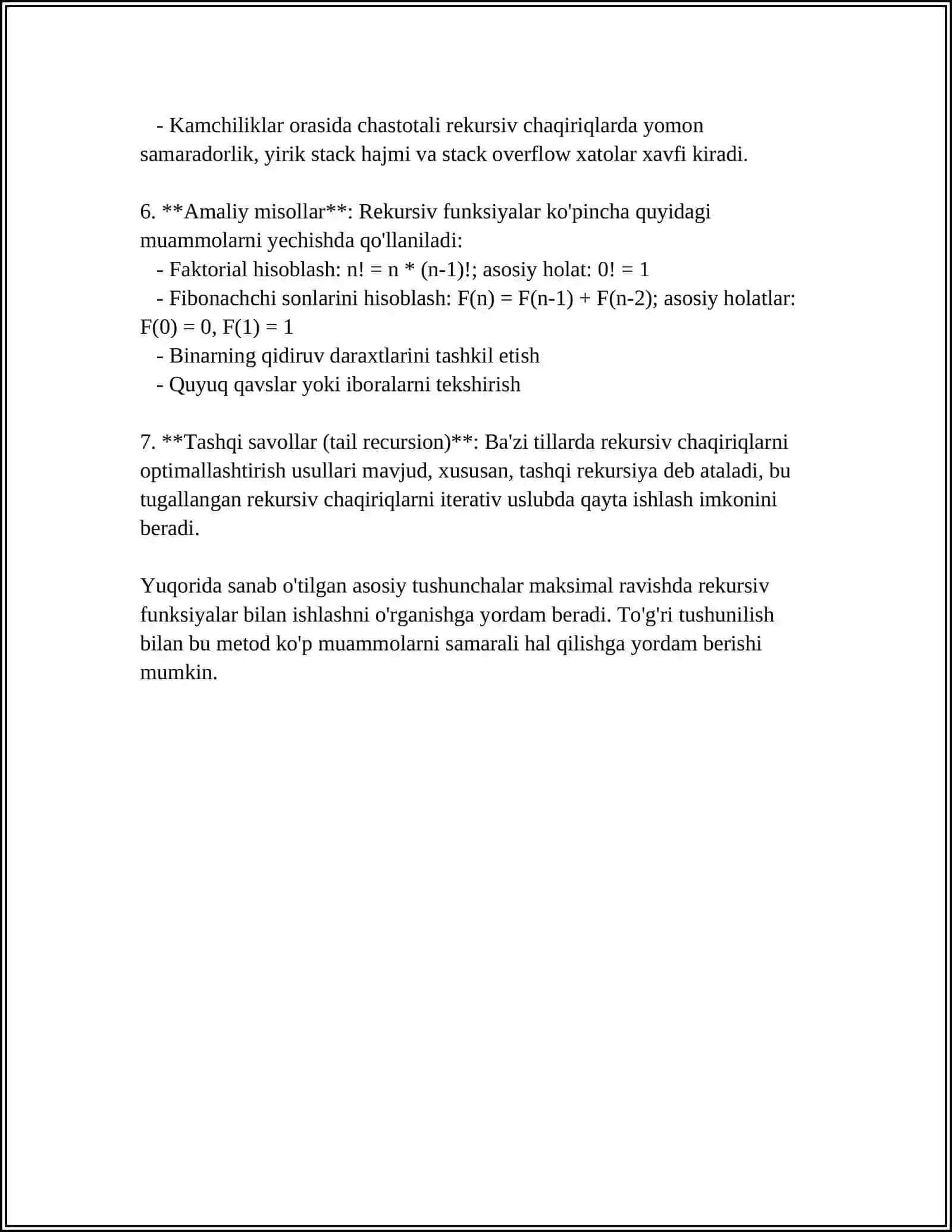 GEDELYANING REKURSIV FUNKSIYASI 4