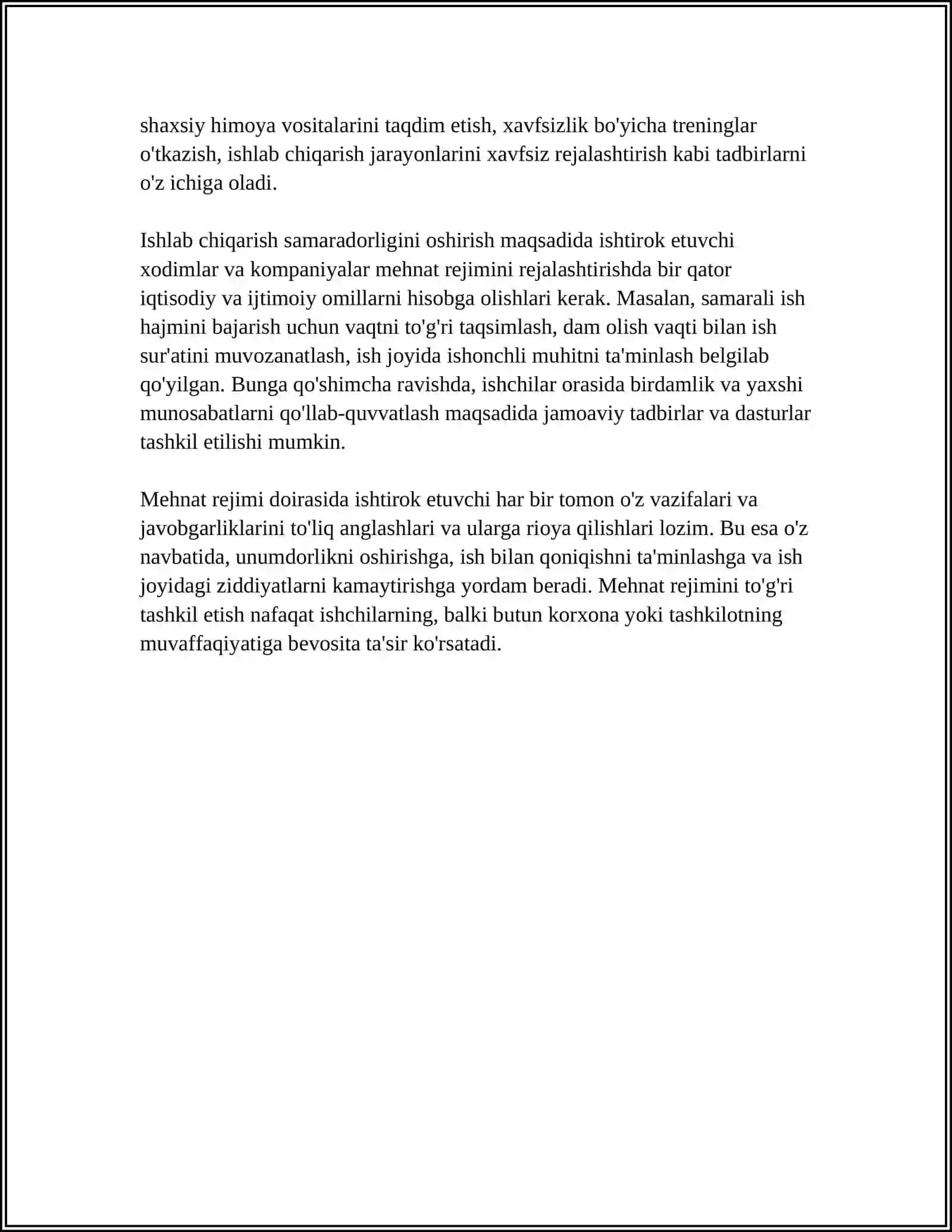 MEHNAT REJIMI VA UNING PSIXOLOGIK MOHIYATI 4