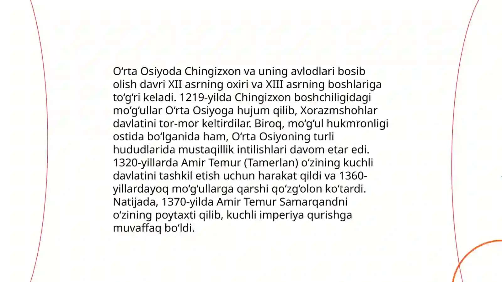 Ózbekistonda mustaqillik g'oyalarining tarixiy asoslari 4