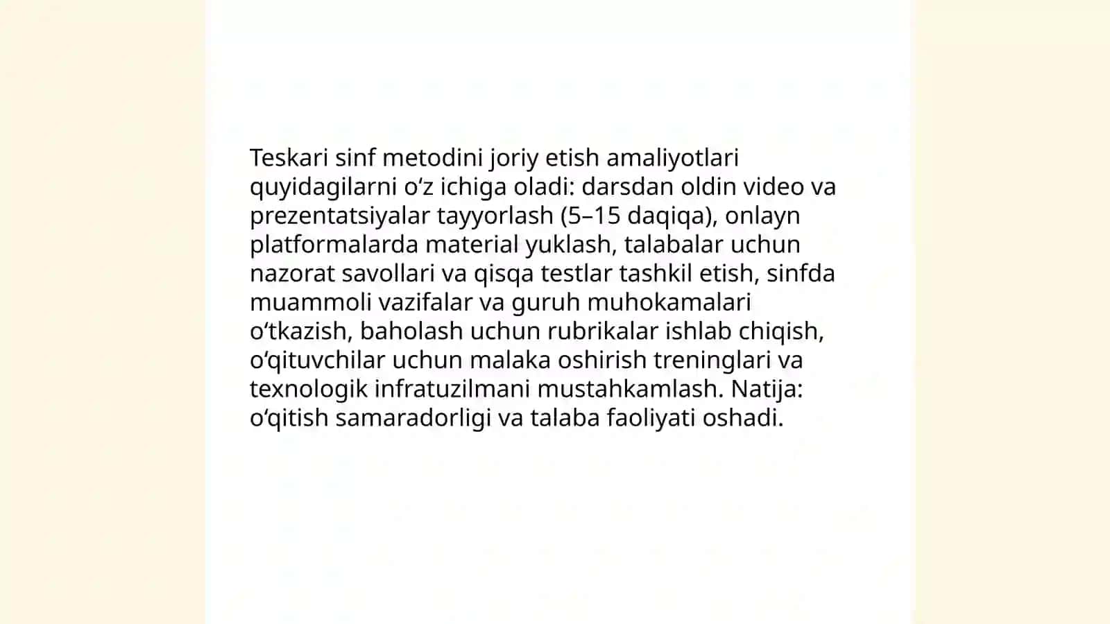 Ta‘lim jarayonini tashkil etishning innovatsion shakl metod va vositalari 4