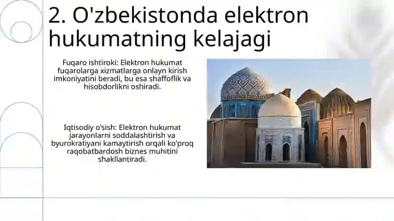 O'zbekistonda Elektron Hukumatning Asosiy Tamoyillari 4
