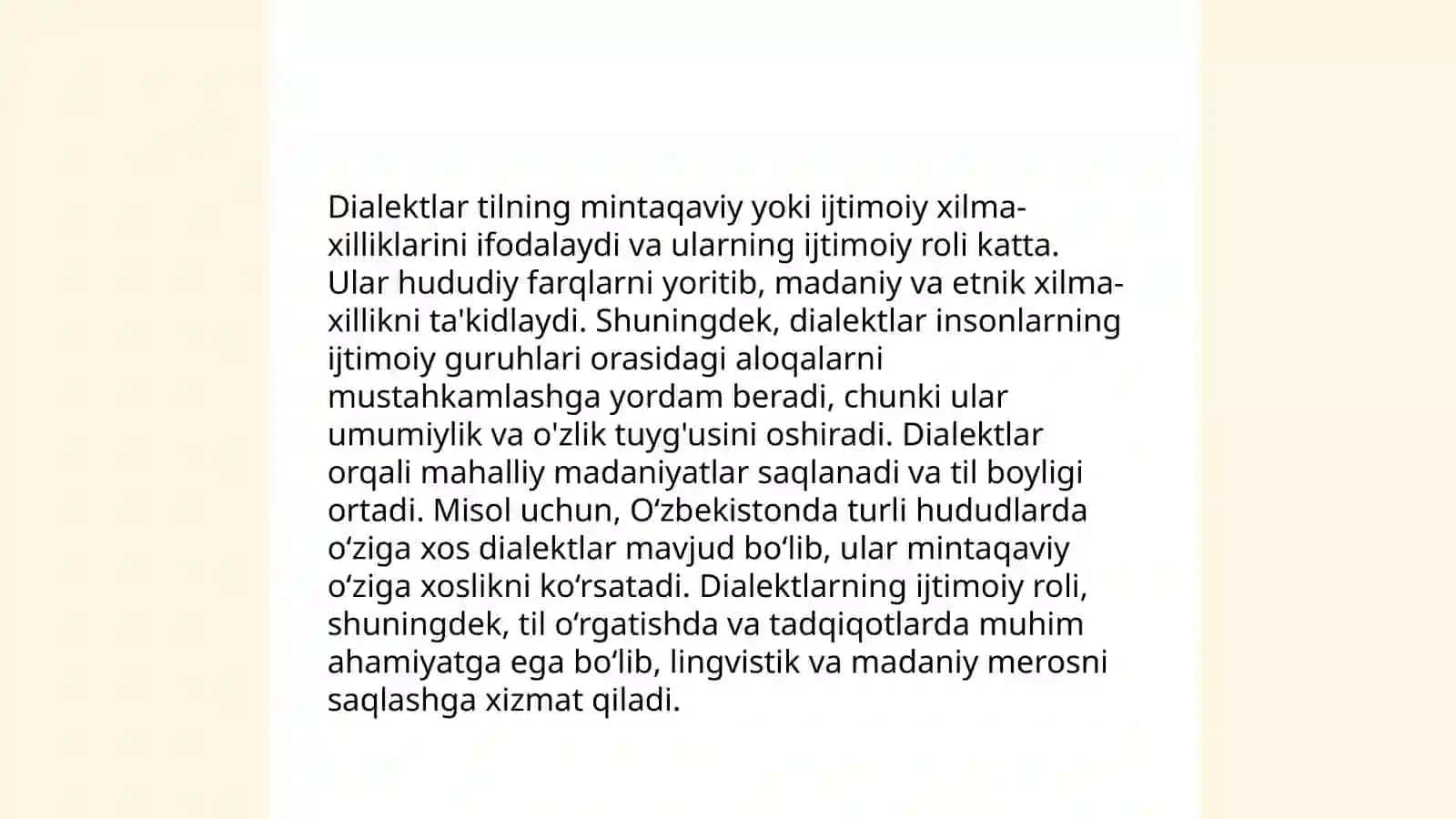 Sotsiolingvistikaga mansub birinchi kuzatishlar 4