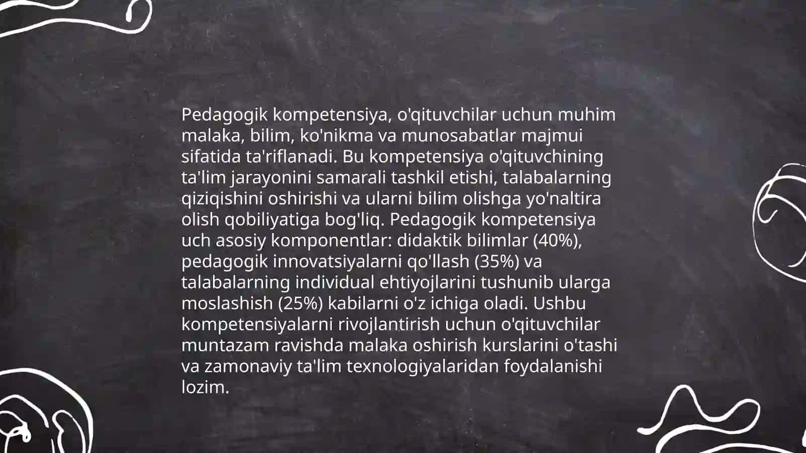 Pedagogik mahorat asoslari va uning tarkibiy qismlari 4