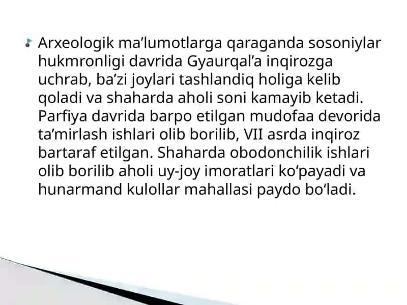 CHORRASSIYASI VA SOVET HUKUMRONLIGI DAVRIDA OʻZBEKISTONDA ARXEOLOGIYA FANI 4