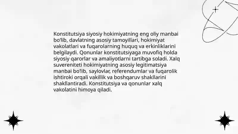Siyosiy hokimiyat 4
