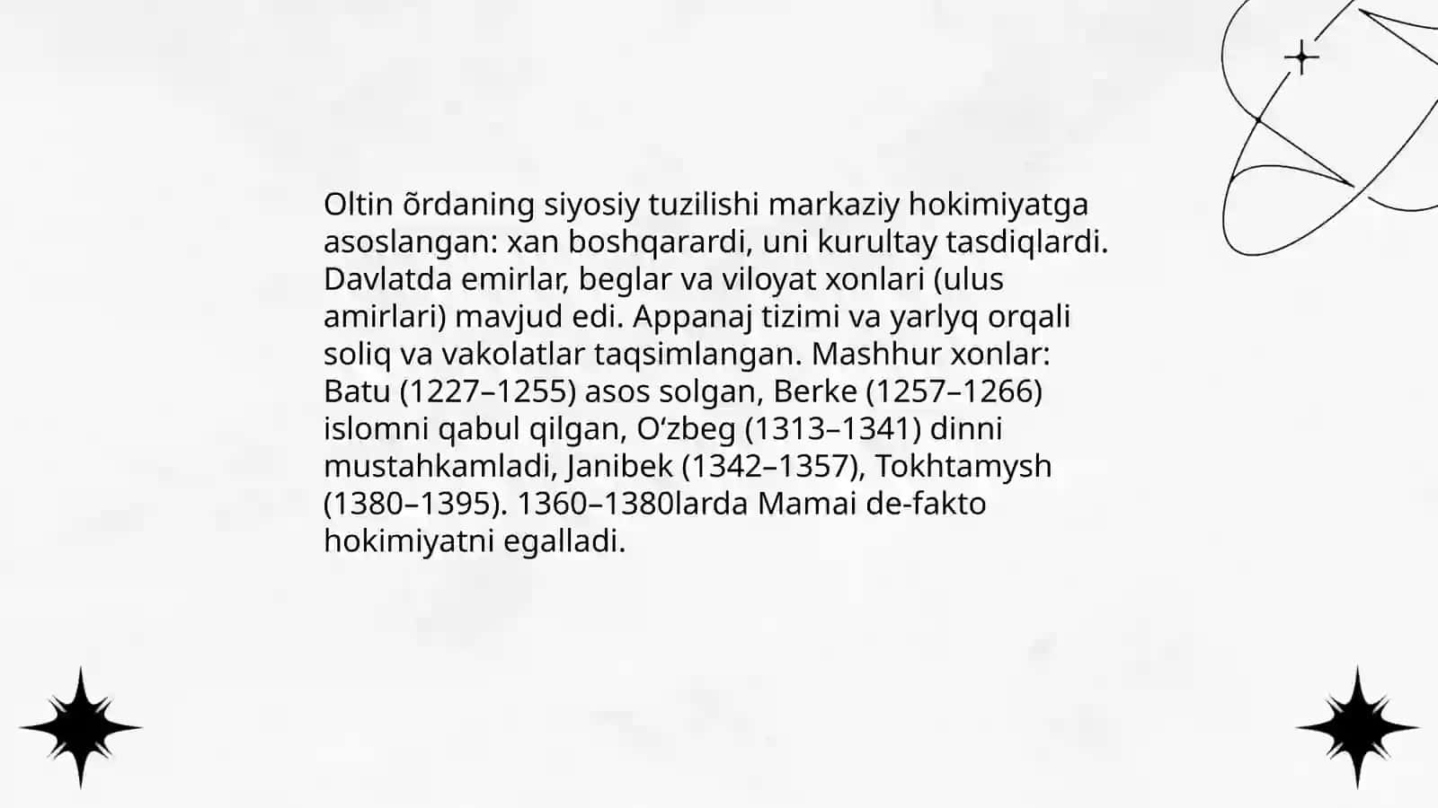 Oltin Õrda 4