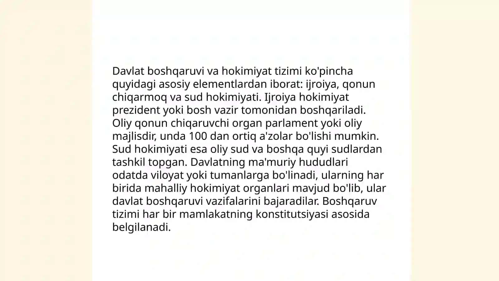 Yangi O'zbekiston Konstitutsiyasining umumiy tavsifi va asosiy prinsiplari 4