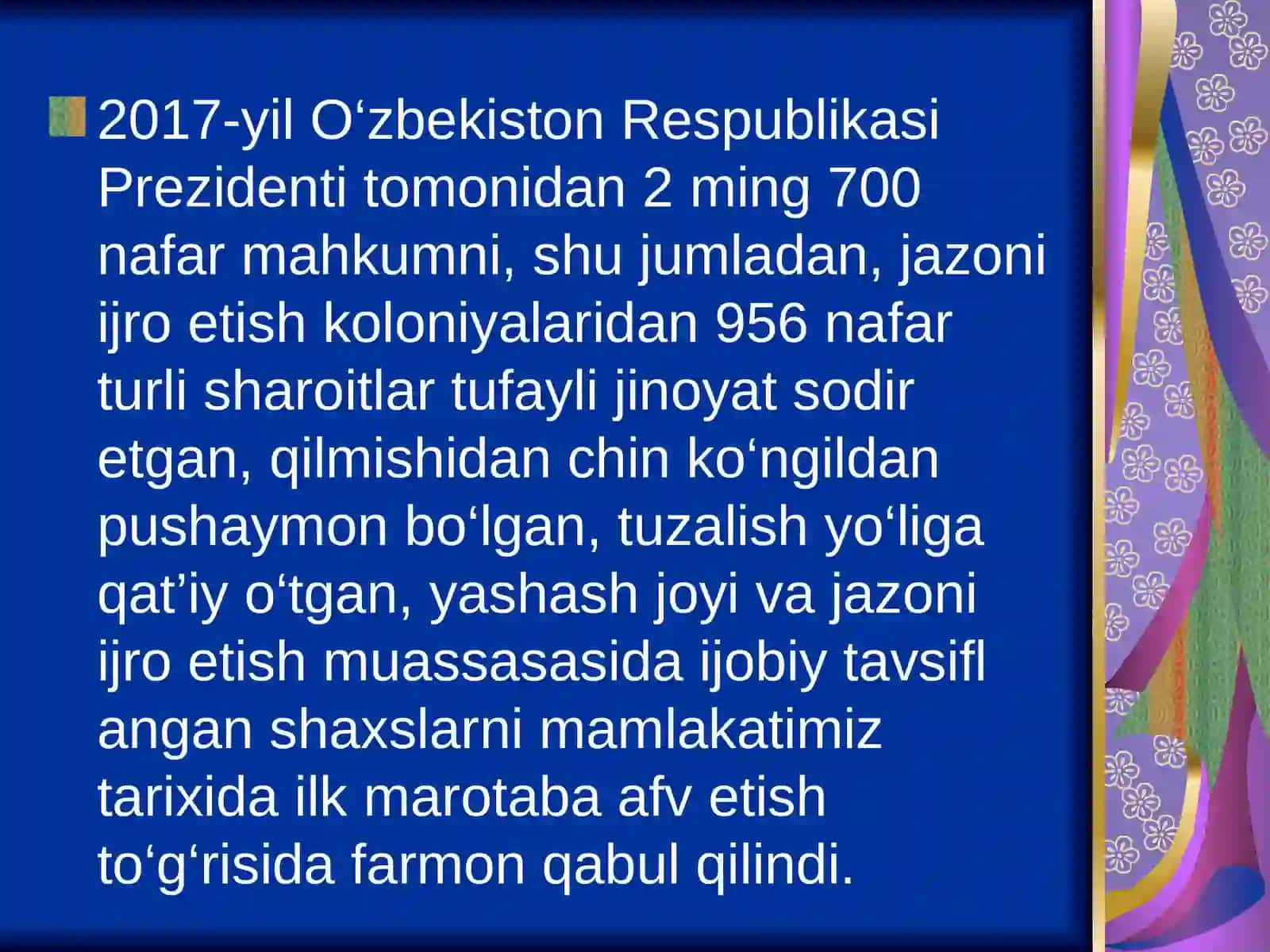 O'zbekiston Respublikasi sud hokimyatining faolyati va davlat boshqaruvidagi o'rni 4