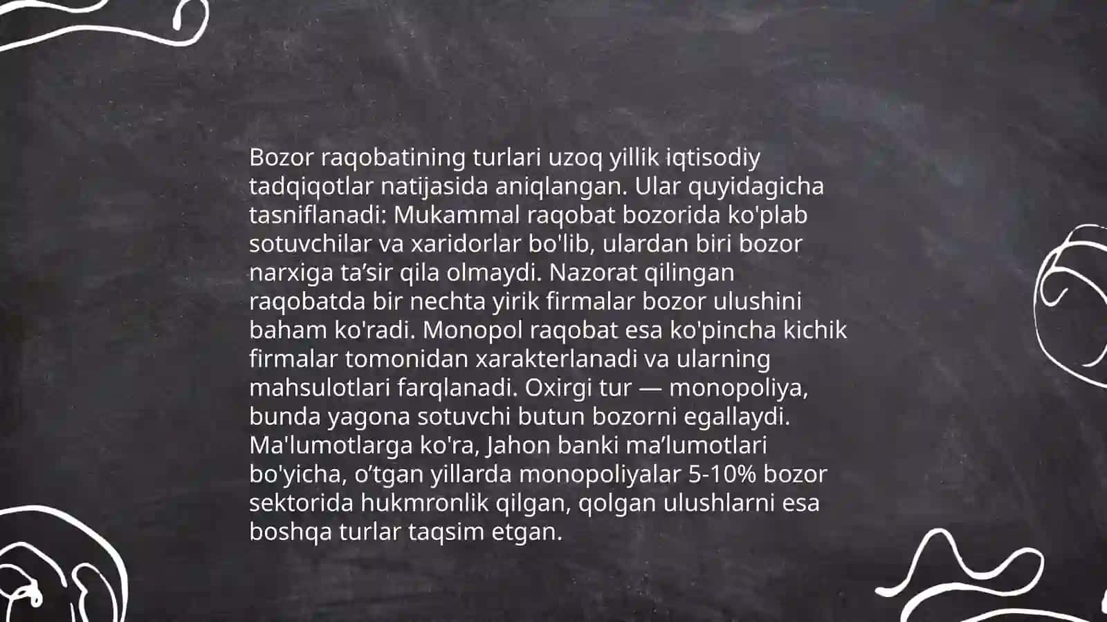 Raqobatning muhiti, shakllari va usullari 4