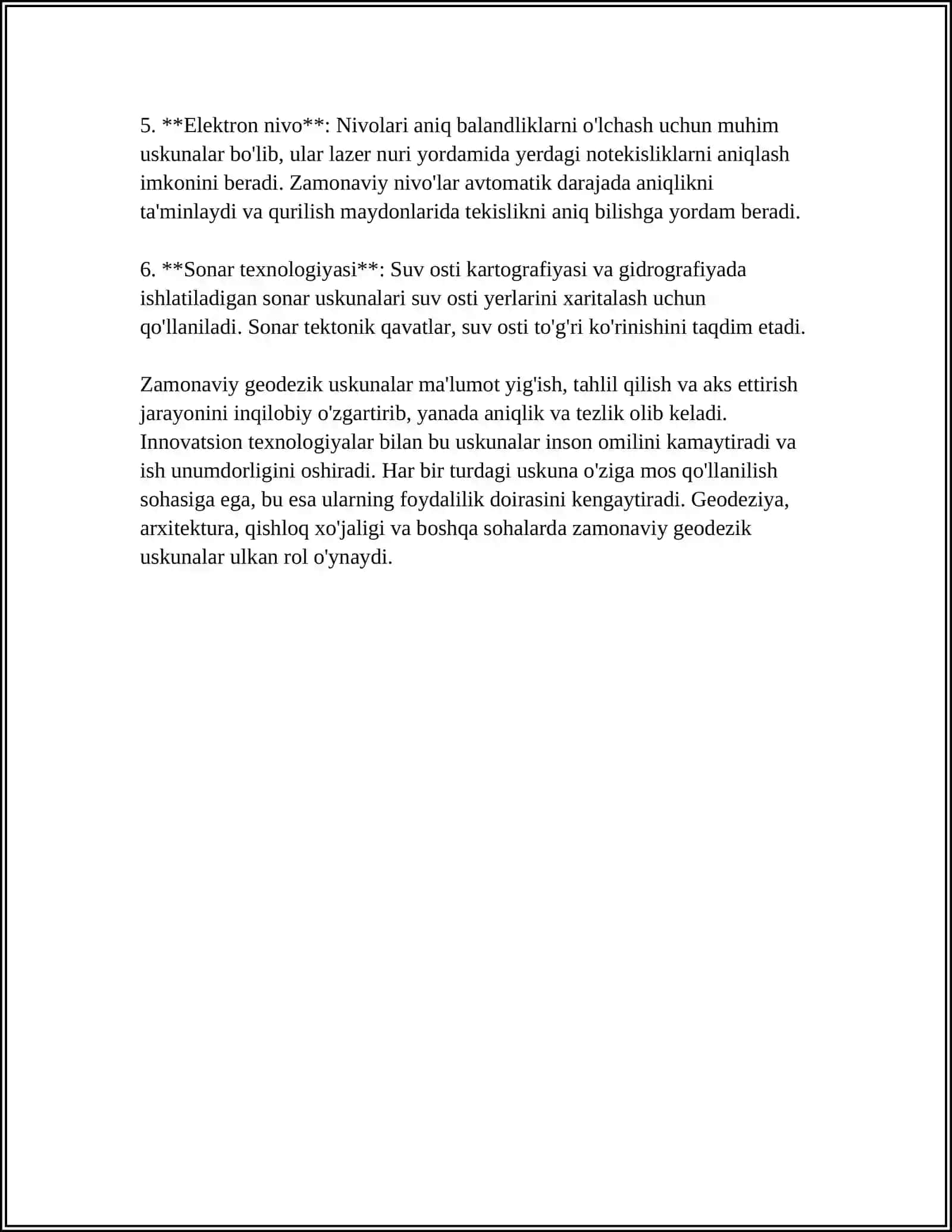 ZAMONAVIY GEODIZIK TIODALITLAR 4
