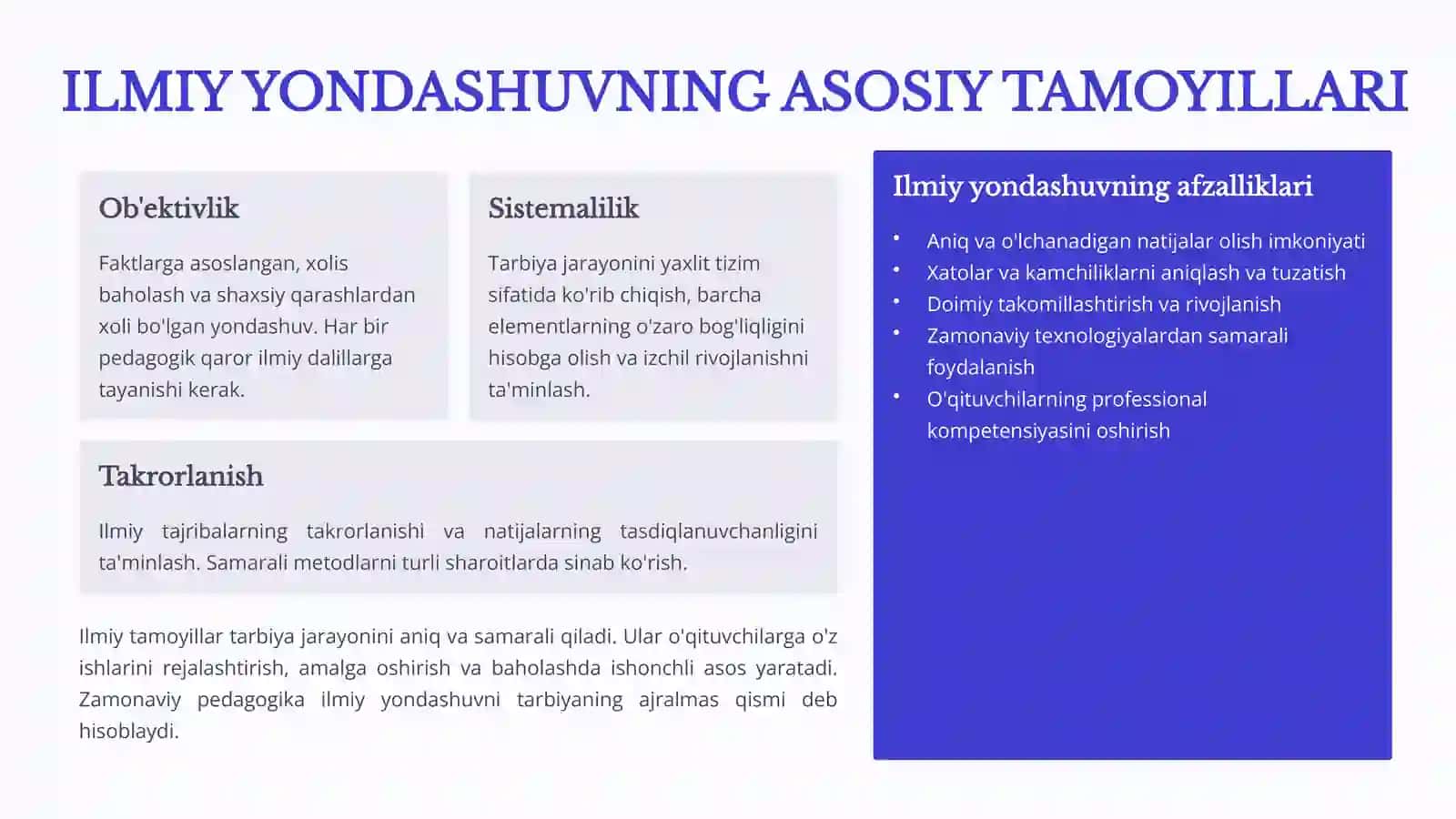 TARBIYA FANINI O'QITISHNING ILMIY, DINIY, BADIIY VA FALSAFIY ASOSLARI 4