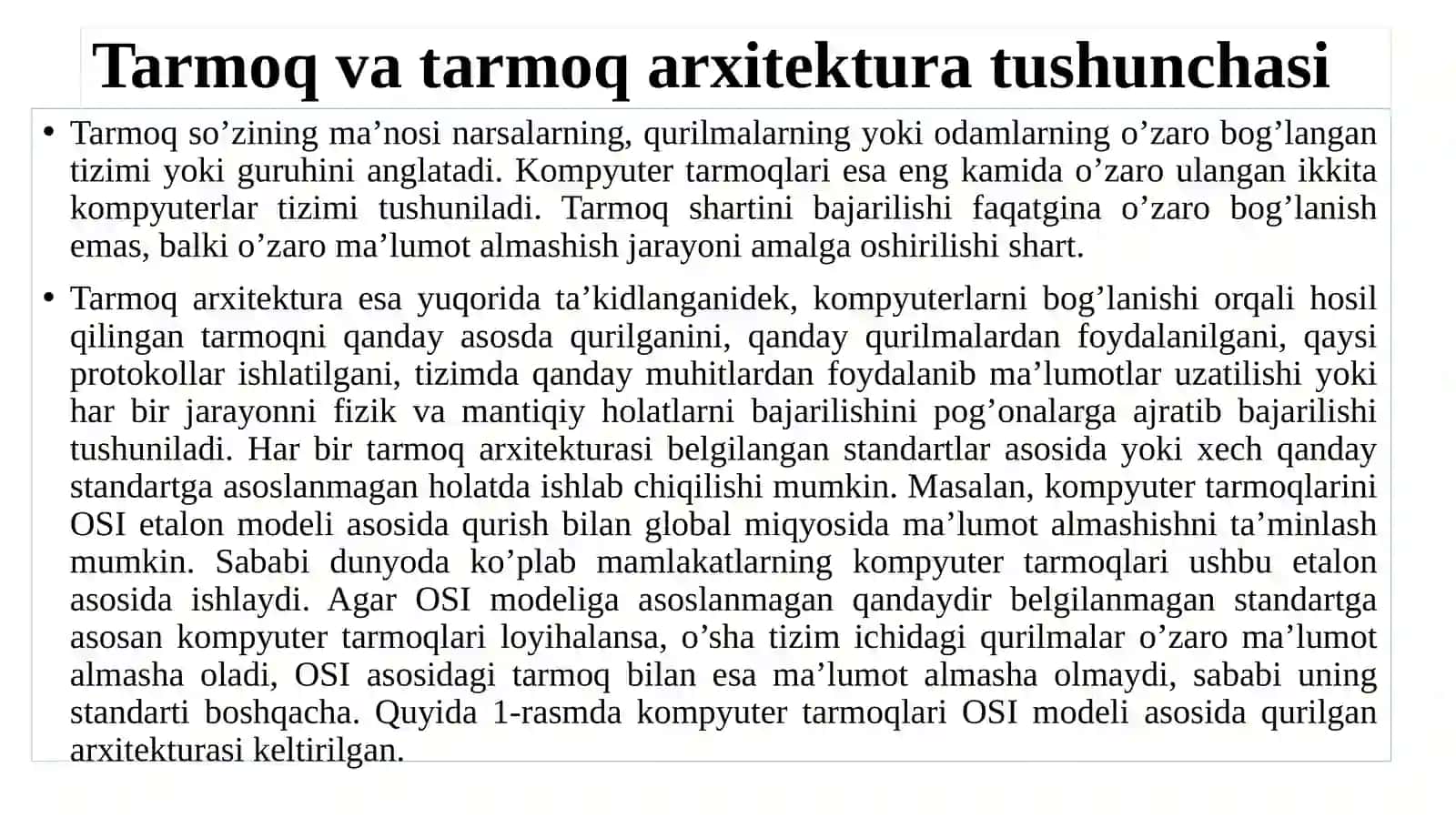 Kompyutertarmoqlari 4