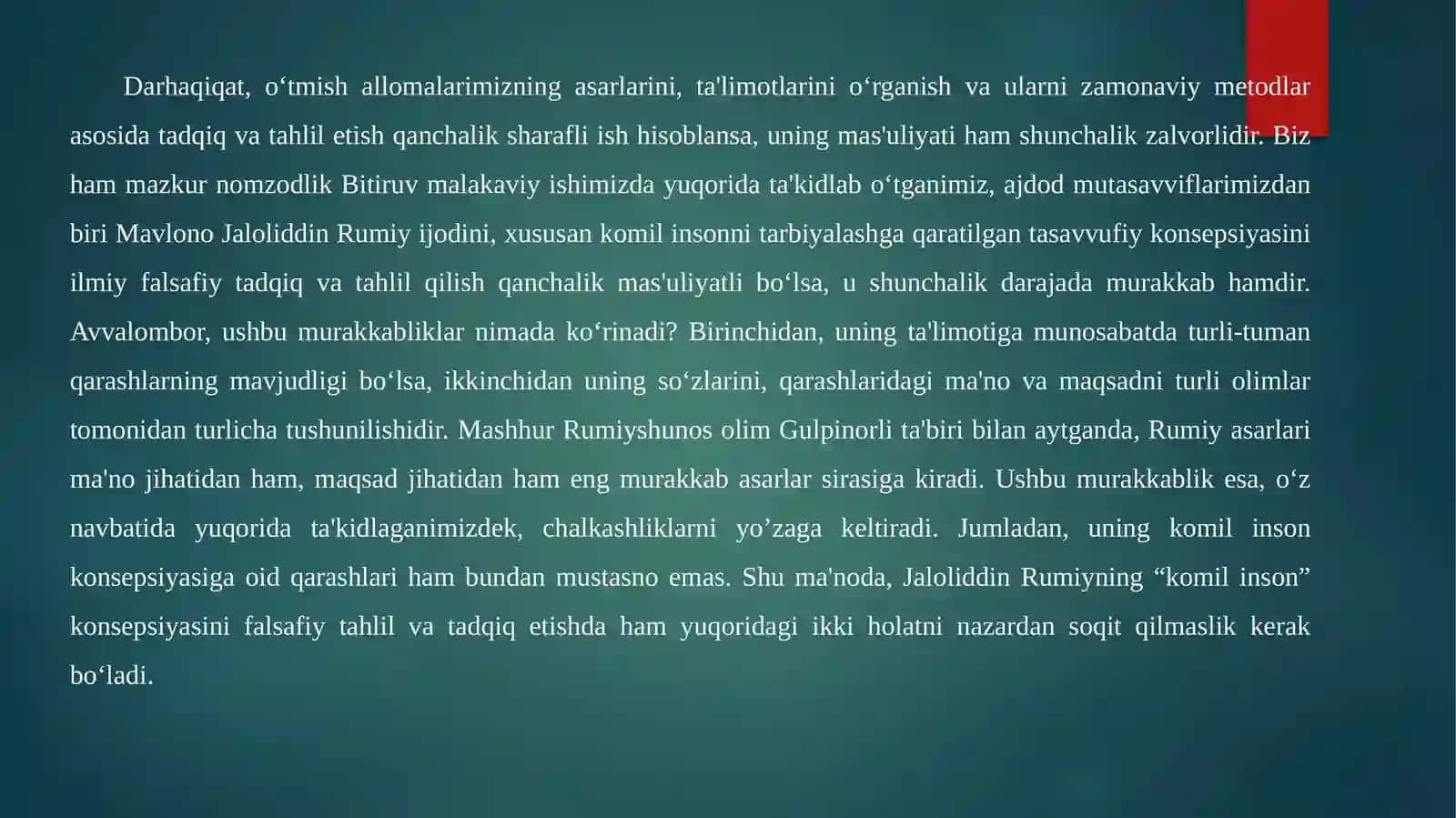 Rumiy va Shellerning inson tabiatiga oid qarashlari 4