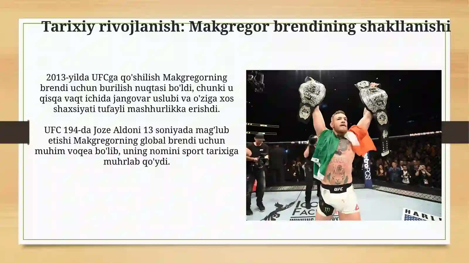 Conor Makregr PRstrategiyasi 4