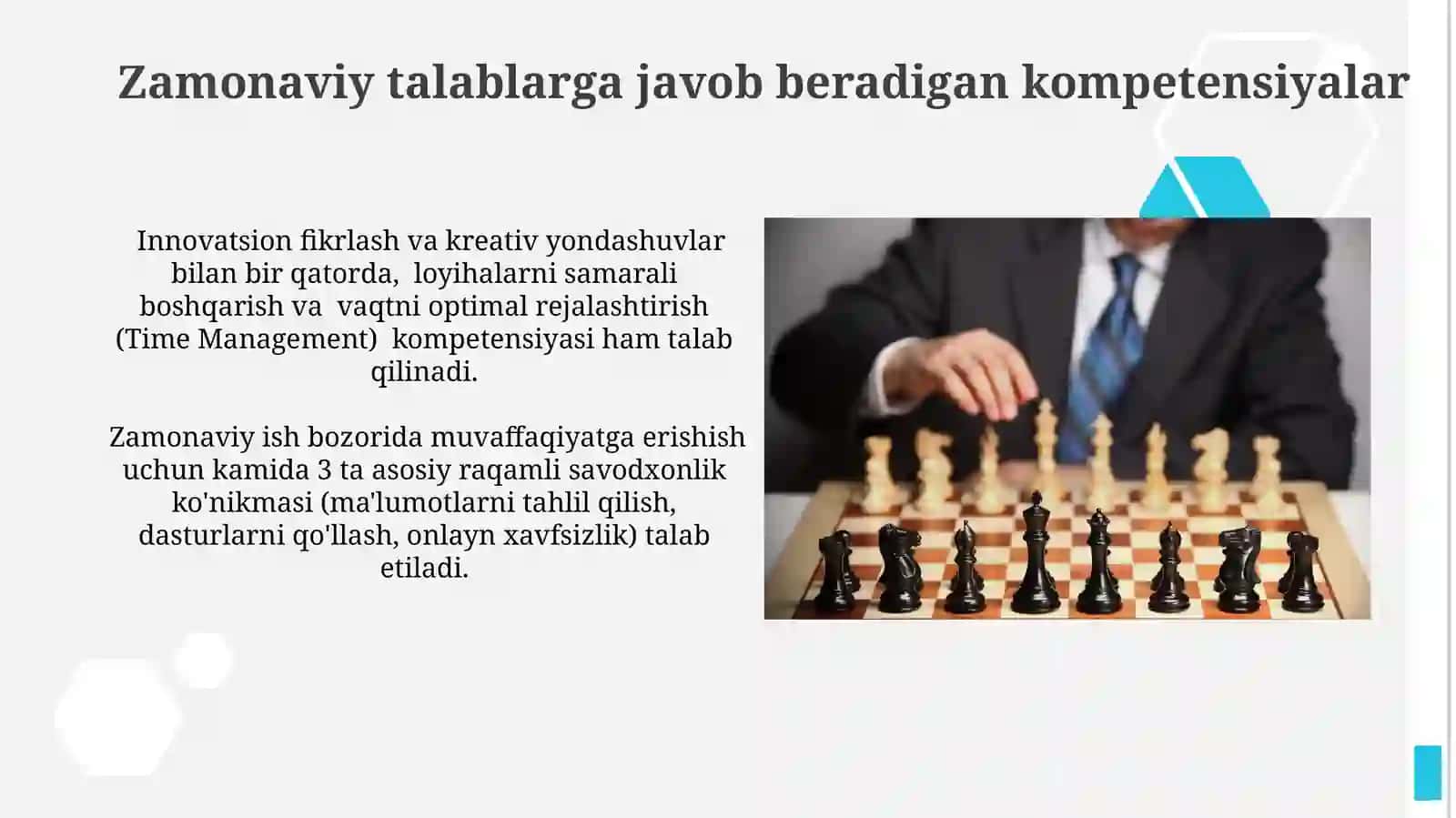 Kasbiy kompetensiya va unga nisbatan yondashuvlar 4