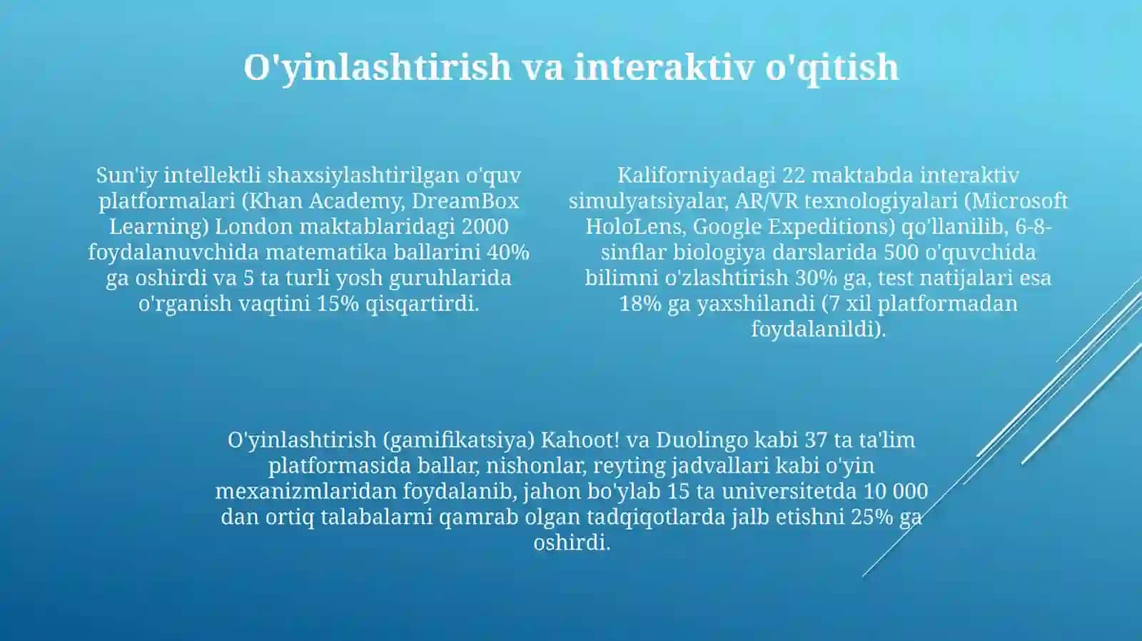 Innovatsion texnologiyalar ta'lim sifatini oshirish manbaisifatida 4