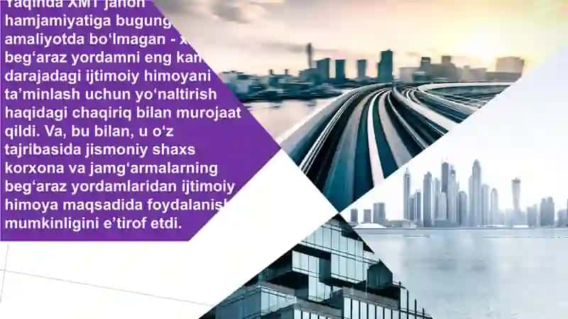 O'zbekistonda ijtimoiy sohada amalga oshirilayotgan òzgarishlar mazmun va mohiyati 4
