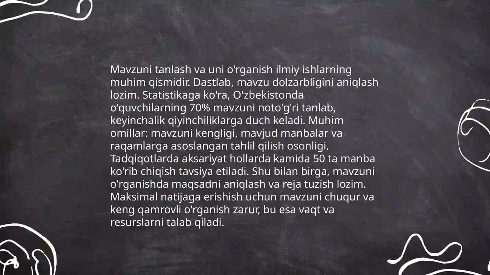 Amaliy mashg'ulotlarga tayyorgarlik ko'rish 4