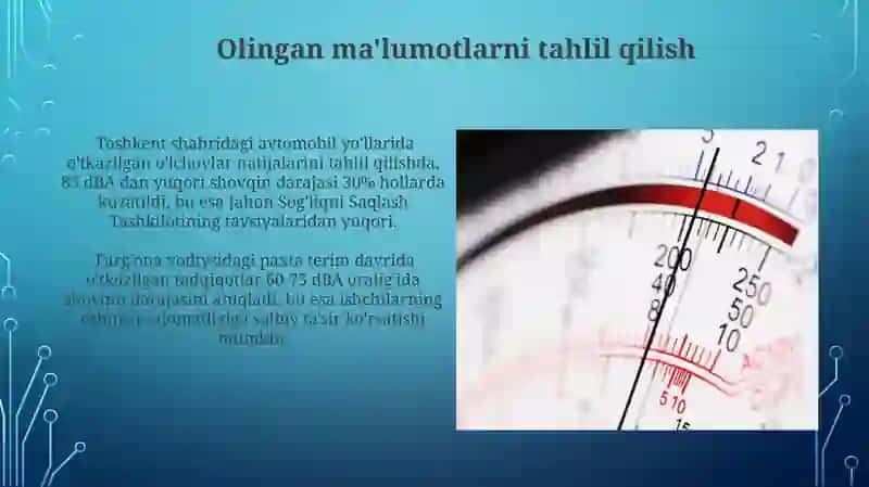Shovqin O'lchash Asboblari 4