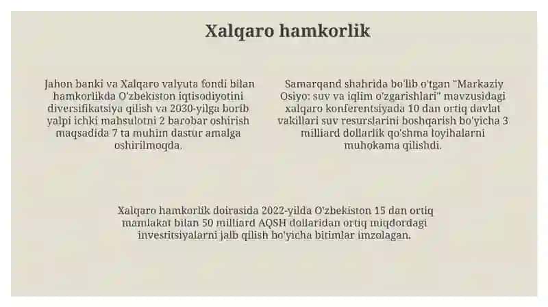 Yuksalish, rivojlanish va Iqtisodiy siyosat 4