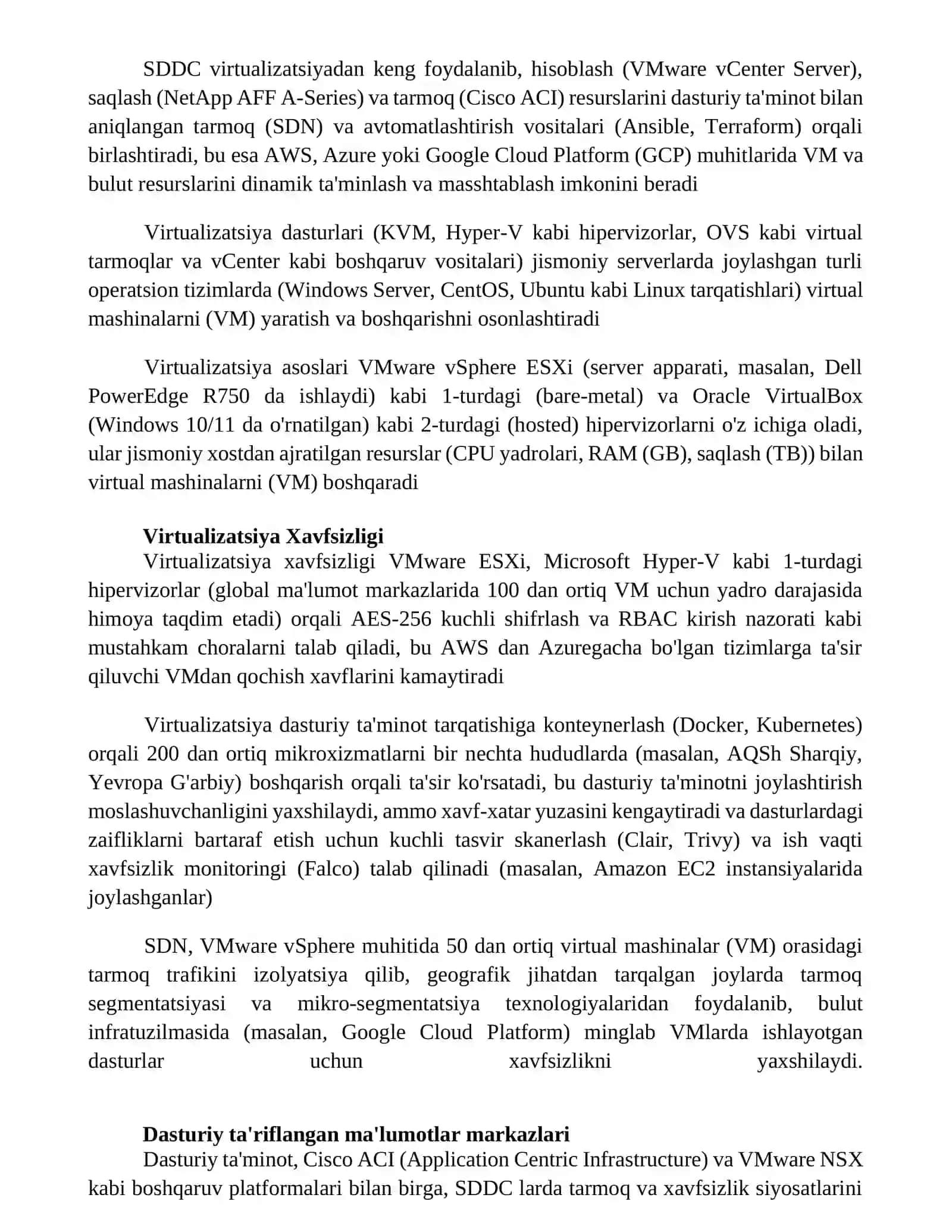 Virtualizatsiya va dasturiy ta’minot 4