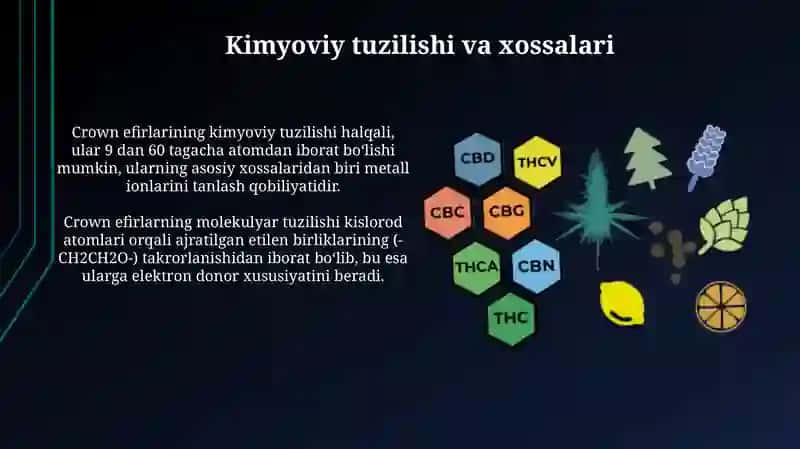 Kraun eferlar - dori vositalari sifatida 4