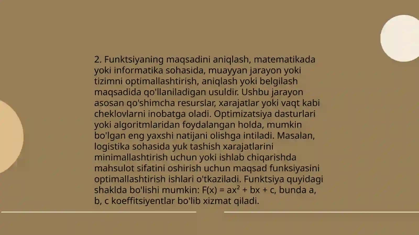 Hosila yordamida funksiyani tekshirish va grafigini yasash. Ular haqida qiziqarli maʼlumotlar 4